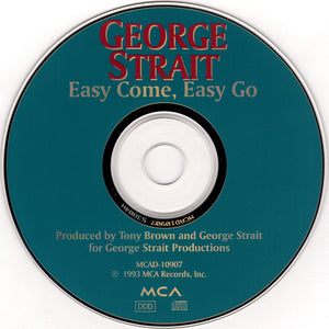 George Strait : Easy Come Easy Go (CD, Album)