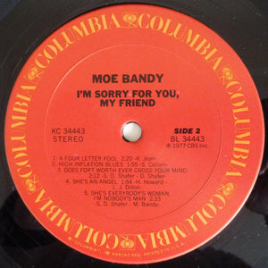 Moe Bandy : I'm Sorry For You, My Friend (LP)