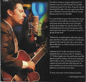 John Pizzarelli : John Pizzarelli Trio - Live At Birdland (2xCD, Album, Club)