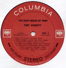 Load image into Gallery viewer, Tony Bennett : The Many Moods Of Tony (LP, Album)
