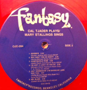 Cal Tjader, Mary Stallings : Cal Tjader-Plays Mary Stallings-Sings (LP, Album, RE, RM, Red)