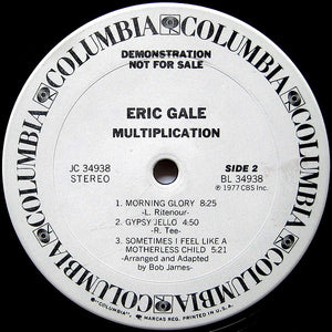 Eric Gale : Multiplication (LP, Album, Promo)