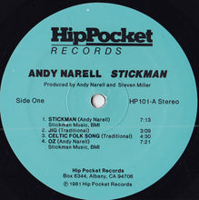 Laden Sie das Bild in den Galerie-Viewer, Andy Narell : Stickman (LP, Album)
