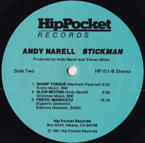 Andy Narell : Stickman (LP, Album)