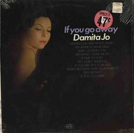 Damita Jo : If You Go Away (LP, Album)
