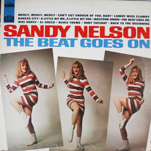 Sandy Nelson : The Beat Goes On (LP, Album, Ind)
