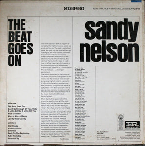 Sandy Nelson : The Beat Goes On (LP, Album, Ind)
