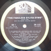 Laden Sie das Bild in den Galerie-Viewer, Sylvia Syms With The The Bernie Leighton Quintet : The Fabulous Sylvia Syms (LP, Album)
