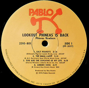 The Phineas Newborn Trio* : Look Out - Phineas Is Back! (LP, Album)