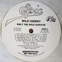 Load image into Gallery viewer, Wild Cherry : Only The Wild Survive (LP, Album, Promo, San)
