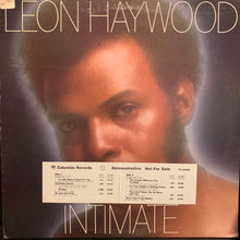 Laden Sie das Bild in den Galerie-Viewer, Leon Haywood : Intimate (LP, Album, Promo)
