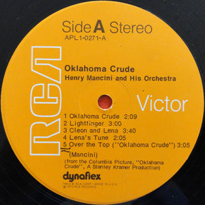 Henry Mancini : Oklahoma Crude  (Music From The Film Score) (LP, Album)