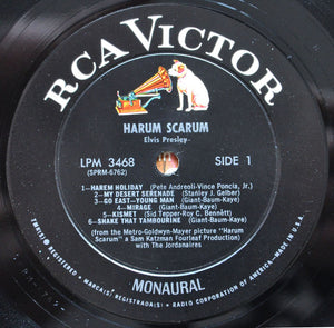 Elvis Presley : Harum Scarum (LP, Album, Mono)