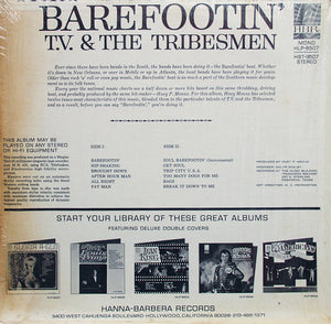 T.V. & The Tribesmen : Barefootin' (LP, Album, Mono)