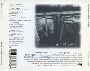 Martin Taylor : Spirit Of Django (CD, Album)