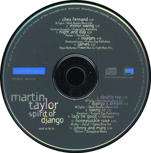 Martin Taylor : Spirit Of Django (CD, Album)