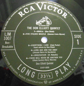The Don Elliott Quintet : The Don Elliott Quintet (LP, Album, Mono)