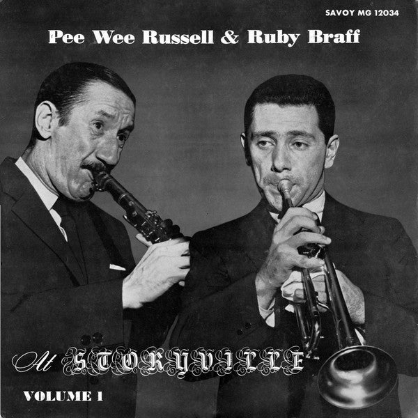 Pee Wee Russell / Ruby Braff : Jazz At Storyville Vol. 1 (LP, Album, Mono)