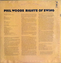 Laden Sie das Bild in den Galerie-Viewer, Phil Woods : Rights Of Swing (LP, Album, RE)
