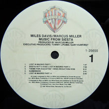 Laden Sie das Bild in den Galerie-Viewer, Miles Davis / Marcus Miller : Music From Siesta (LP, Album)
