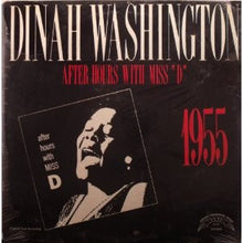 Charger l&#39;image dans la galerie, Dinah Washington : After Hours With Miss &quot;D&quot; (LP, Album, Mono, RE)
