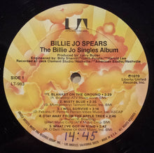 Laden Sie das Bild in den Galerie-Viewer, Billie Jo Spears : The Billie Jo Singles Album (LP, Comp)

