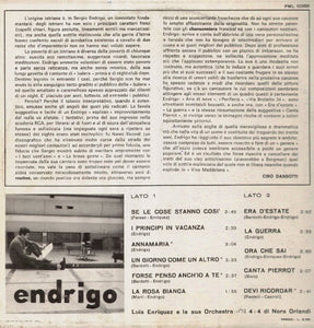 Endrigo* : Endrigo (LP, Album)