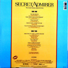 Laden Sie das Bild in den Galerie-Viewer, Various : Secret Admirer - Music From The Motion Picture Soundtrack (LP, Album)
