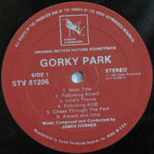 Charger l&#39;image dans la galerie, James Horner : Gorky Park (Original Motion Picture Soundtrack) (LP, Album)
