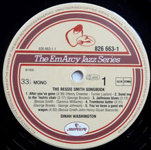 Laden Sie das Bild in den Galerie-Viewer, Dinah Washington : The Bessie Smith Songbook (LP, Album, Mono, RE)

