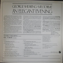 Load image into Gallery viewer, George Shearing • Mel Tormé : An Elegant Evening (LP, Album)
