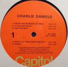 Laden Sie das Bild in den Galerie-Viewer, Charlie Daniels : Charlie Daniels (LP, Album, RE)
