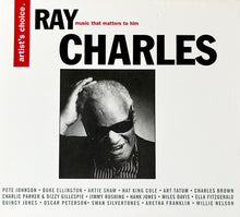 Laden Sie das Bild in den Galerie-Viewer, Various : Artist&#39;s Choice: Ray Charles (CD, Comp)
