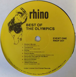 The Olympics : The Official Record Album Of The Olympics (LP, Album, Comp)