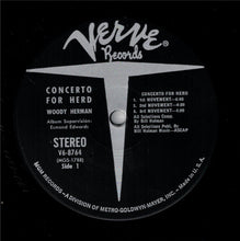 Load image into Gallery viewer, Woody Herman And The Thundering Herd : Concerto For Herd (LP, Album)
