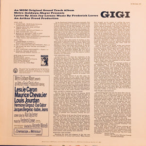 Various : Gigi (An MGM Original Sound Track Album) (LP, Album, RE)