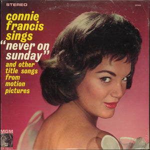 Connie Francis : Sings Never On Sunday And Other Title Songs From Motion Pictures (LP, Album)