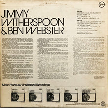 Load image into Gallery viewer, Jimmy Witherspoon &amp; Ben Webster : Previously Unreleased Recordings (LP, Album)
