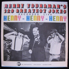 Laden Sie das Bild in den Galerie-Viewer, Henny Youngman : Henny Youngman&#39;s 128 Greatest Jokes (Recorded Live) (LP)
