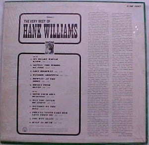Hank Williams : The Very Best Of Hank Williams Volume 2 (LP, Comp, Mono)