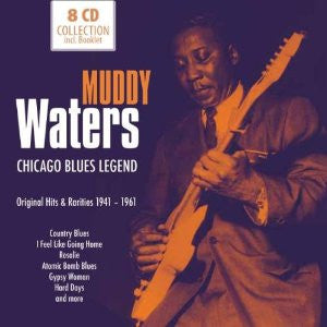 Muddy Waters : Chicago Blues Legend - Original Hits & Rarities 1941-1961 (8xCD, Comp, Mono + Box)
