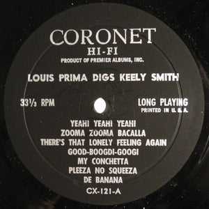 Louis Prima Digs Keely Smith