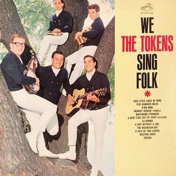 The Tokens : We The Tokens Sing Folk (LP, Album, Mono)