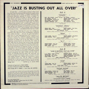 Various : Jazz Is Busting Out All Over (LP, Comp)