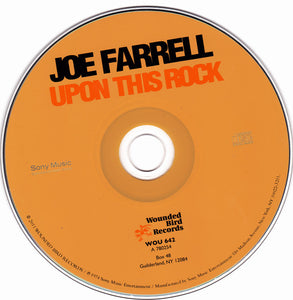 Joe Farrell : Upon This Rock (CD, Album, RE)