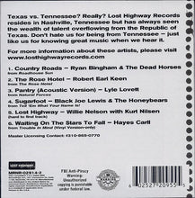 Laden Sie das Bild in den Galerie-Viewer, Various : T For Texas T From Tennessee (CD, Comp)
