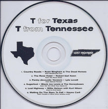 Load image into Gallery viewer, Various : T For Texas T From Tennessee (CD, Comp)
