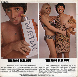 The Who : The Who Sell Out (LP, Album, Glo)