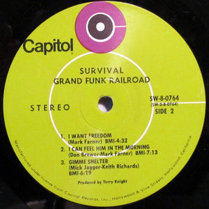 Grand Funk* : Survival (LP, Album, Club, Pin)