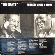 Charger l&#39;image dans la galerie, Peterson* &amp; Pass* &amp; Brown* : The Giants (LP, Album, Ind)

